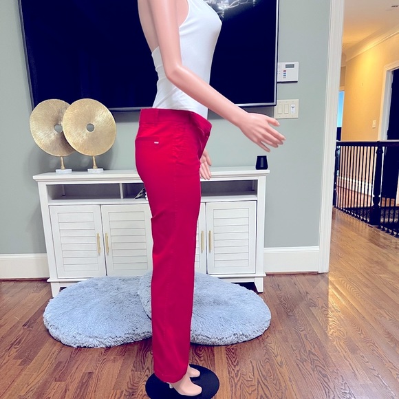 “Fireball” Red Mango Pants. Size US 8. Great Fit. Some Stretch! - Picture 4 of 6